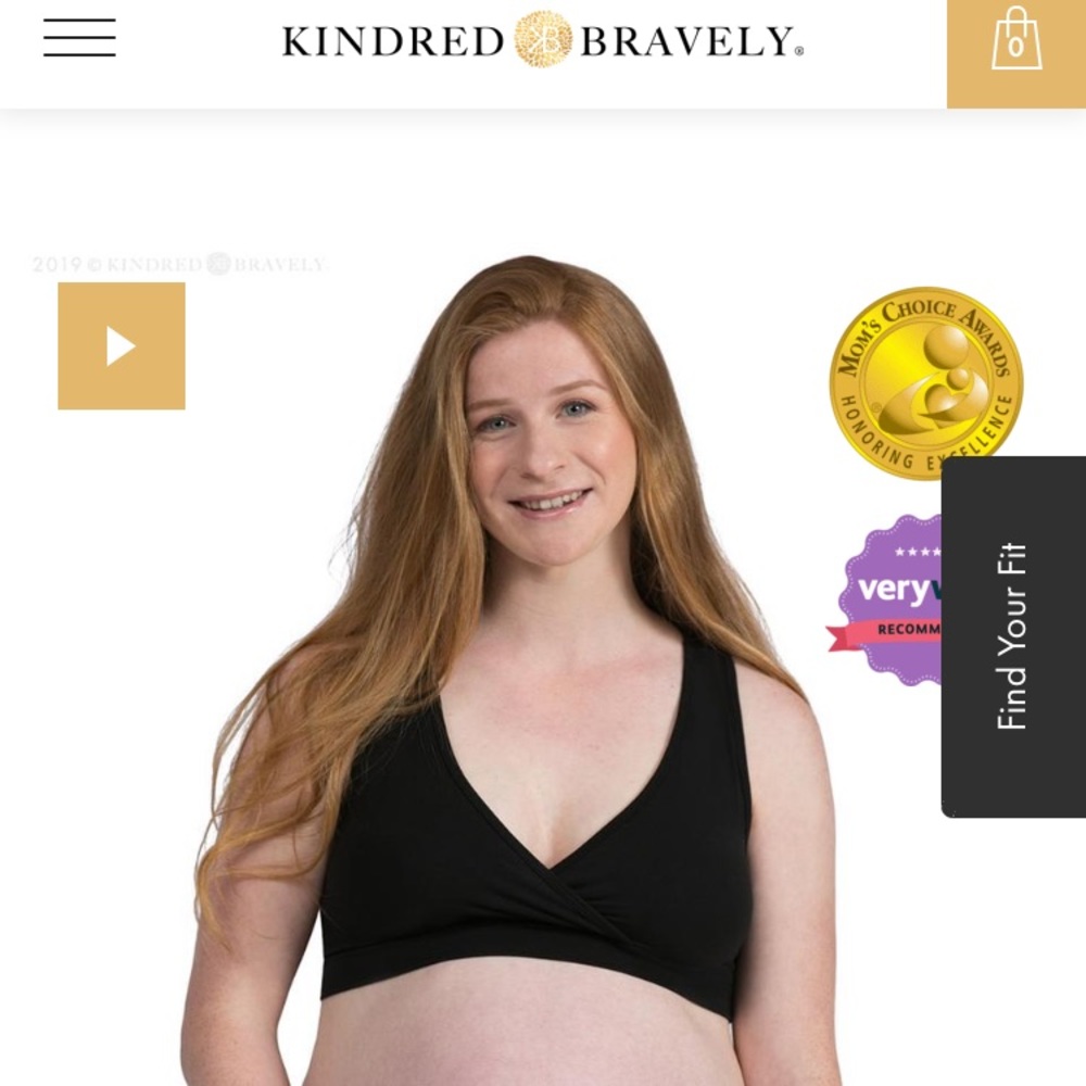 NWT Kindred Braverly nursing bra